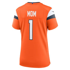 Denver Broncos Women's #1 Mom Game Jersey - Orange sale