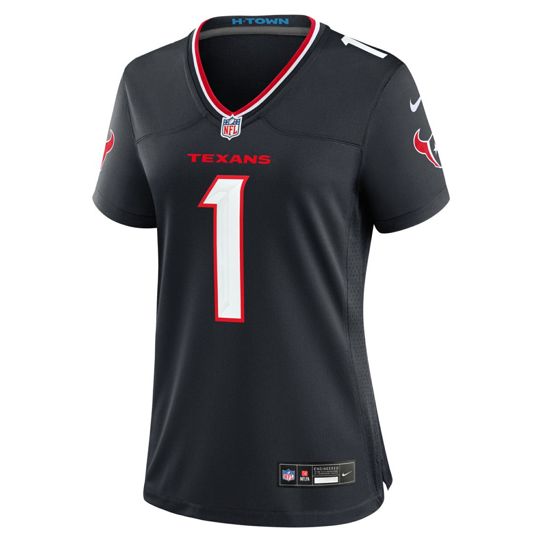 Houston Texans Women's #1 Mom Game Jersey - Navy cheap
