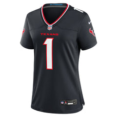 Houston Texans Women's #1 Mom Game Jersey - Navy cheap