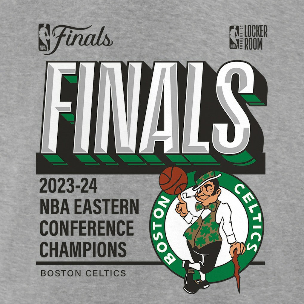 Boston Celtics Women's 2024 Eastern Conference Champions Locker Room Post Up Move V-Neck T-Shirt - Steel shop
