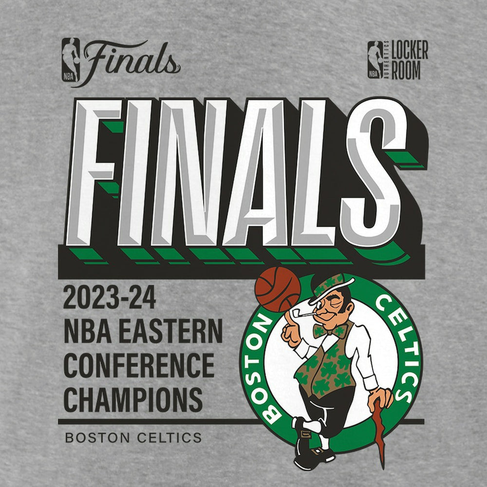 Boston Celtics Women's 2024 Eastern Conference Champions Locker Room Post Up Move V-Neck T-Shirt - Steel shop