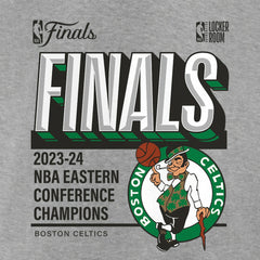 Boston Celtics Women's 2024 Eastern Conference Champions Locker Room Post Up Move V-Neck T-Shirt - Steel shop