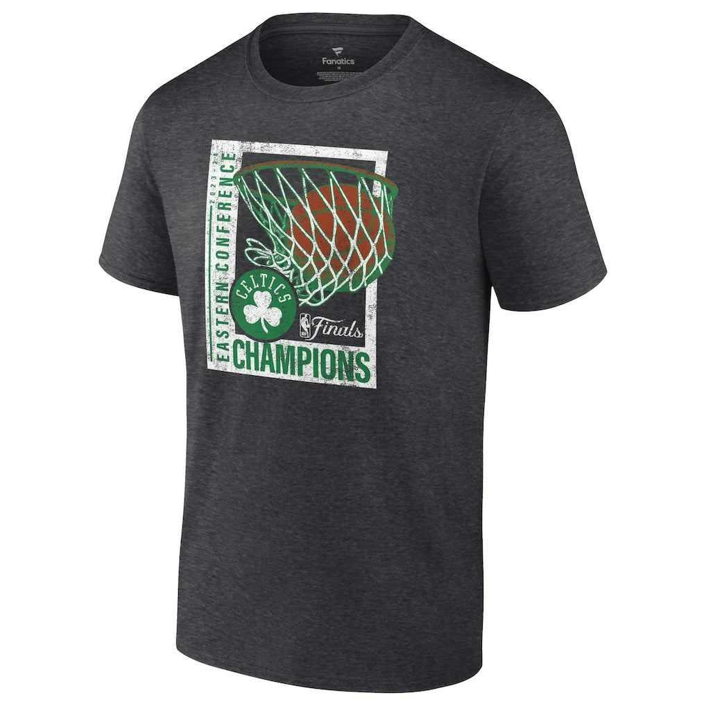 Boston Celtics 2024 Eastern Conference Champions Full Court Trap T-Shirt - Heather Charcoal sale