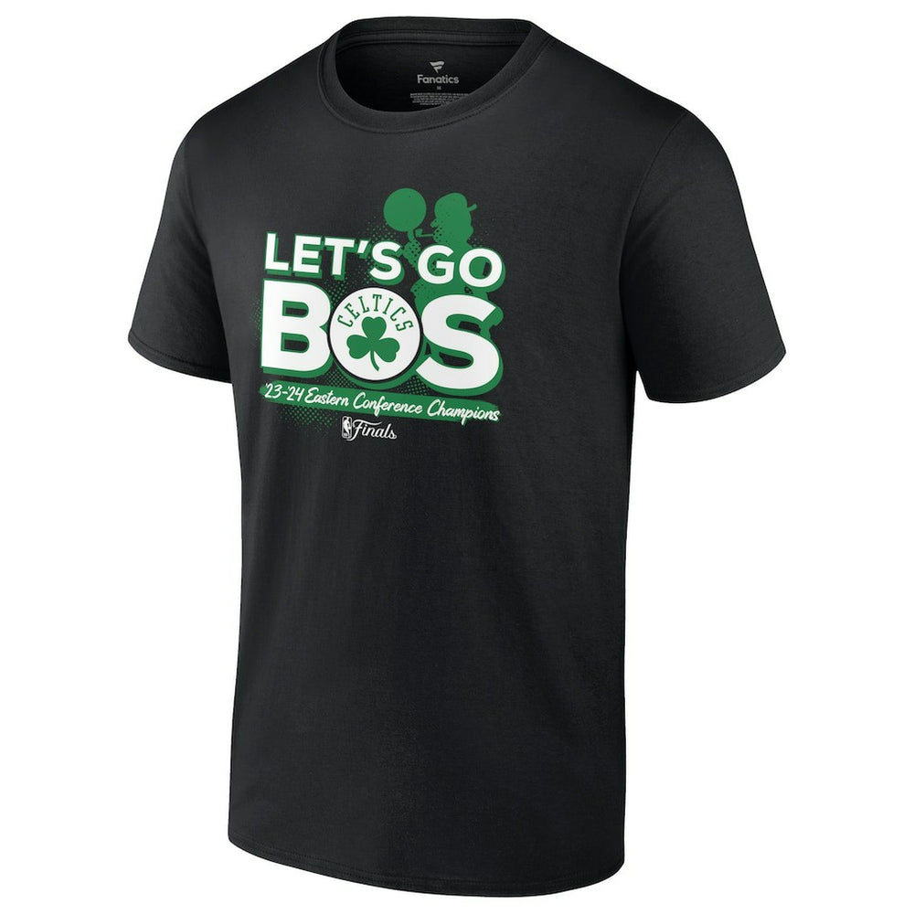 Boston Celtics 2024 Eastern Conference Champions Layup Drill T-Shirt - Black for sale