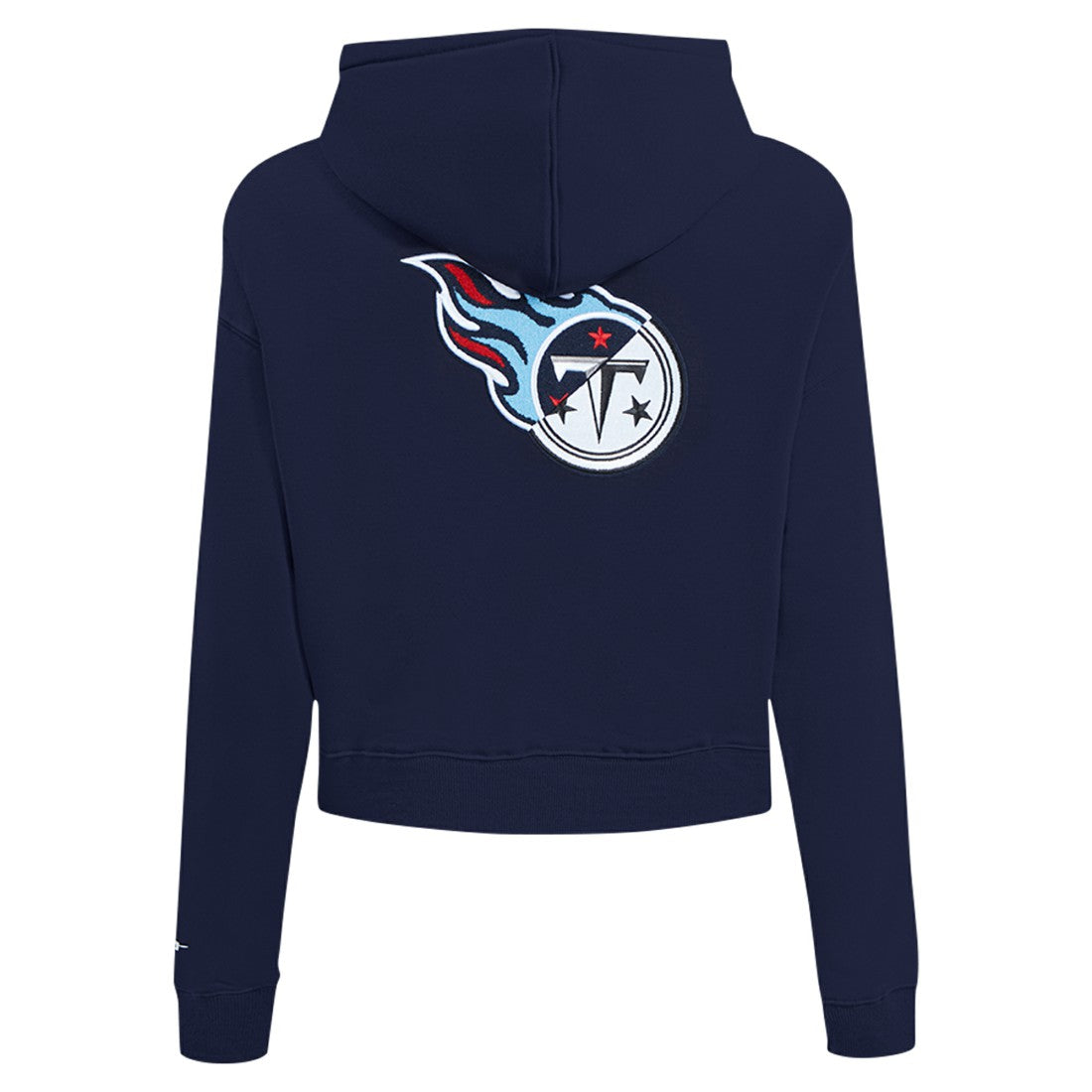 Tennessee Titans Pro Standard Women's Split Logo Full-Zip Hoodie - Navy cheap
