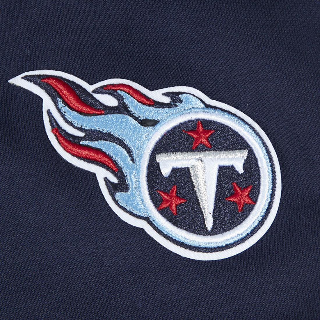 Tennessee Titans Pro Standard Women's Split Logo Full-Zip Hoodie - Navy cheap