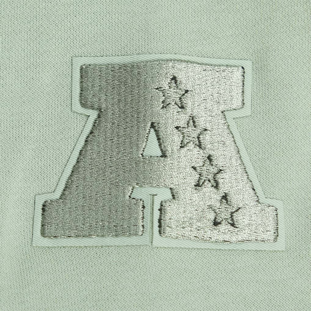 Jacksonville Jaguars Pro Standard Women's Oversized Cropped Neutral Pullover Sweatshirt - Light Green sale