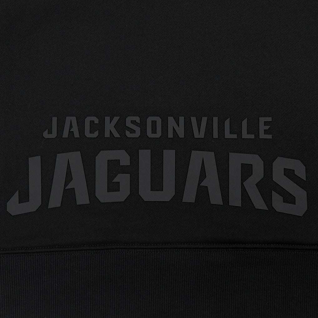 Jacksonville Jaguars Pro Standard Women's Jeweled Cropped Pullover Hoodie - Black discount