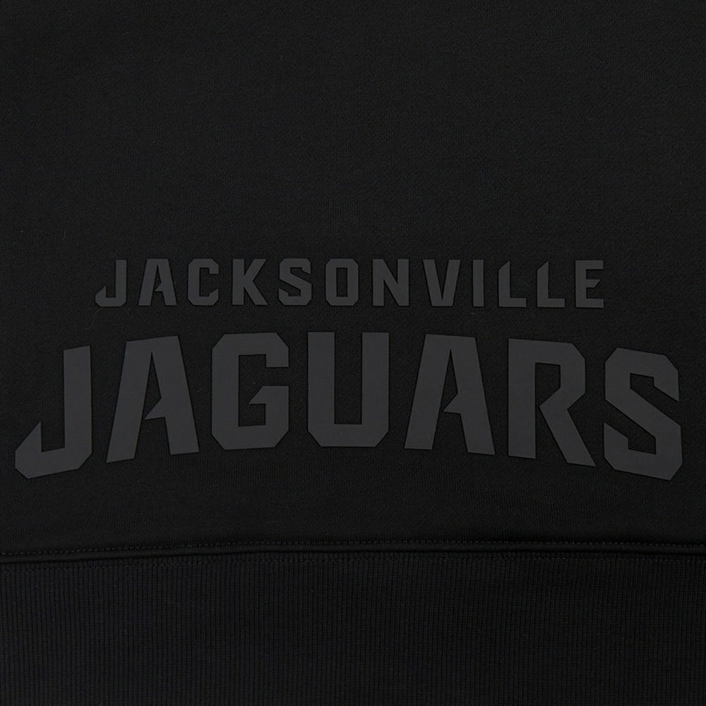 Jacksonville Jaguars Pro Standard Women's Jeweled Cropped Pullover Hoodie - Black discount