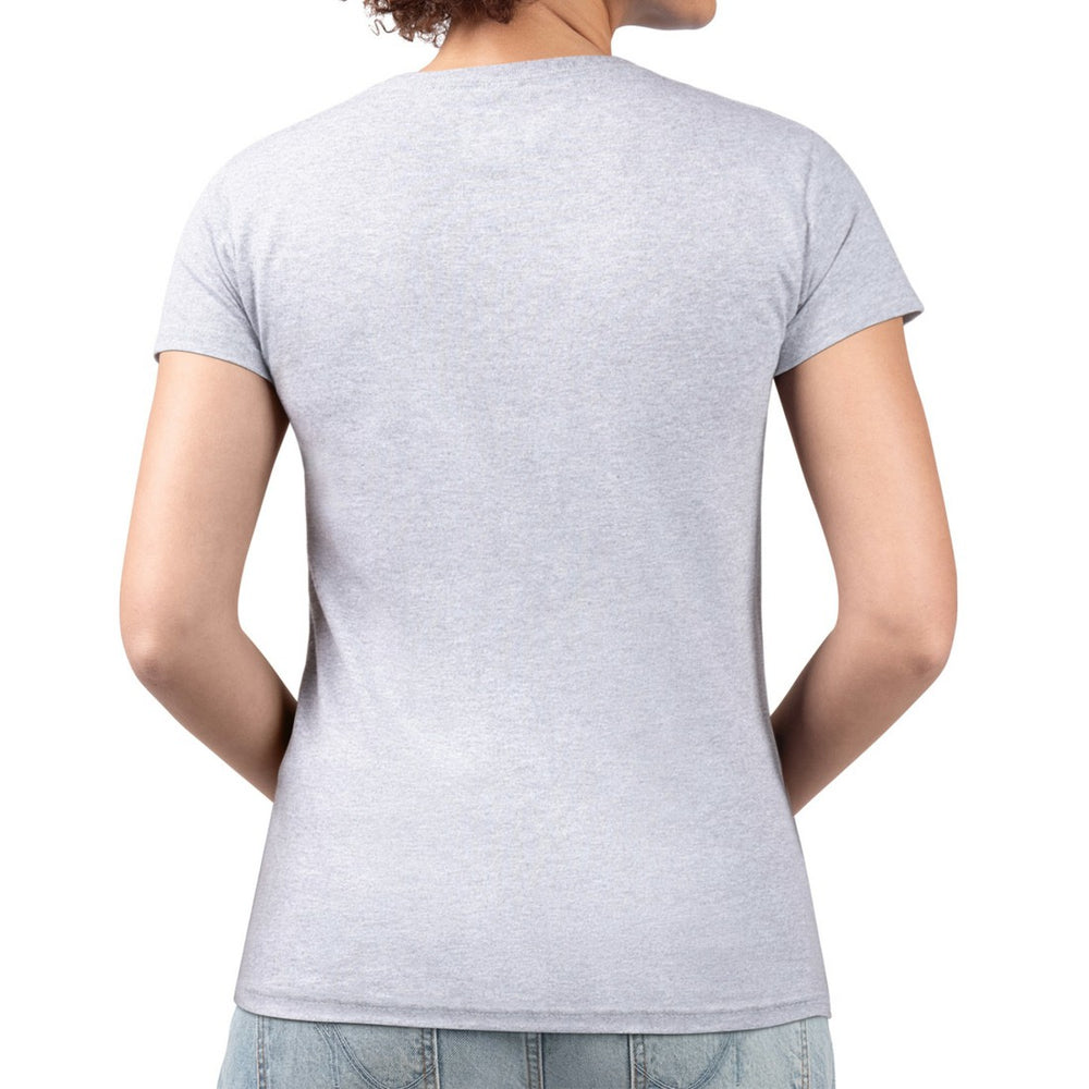 Tennessee Titans G-III 4Her by Carl Banks Women's Super-Slim Fit Lightweight Team Logo Graphic V-Neck T-Shirt - Heather Gray sale