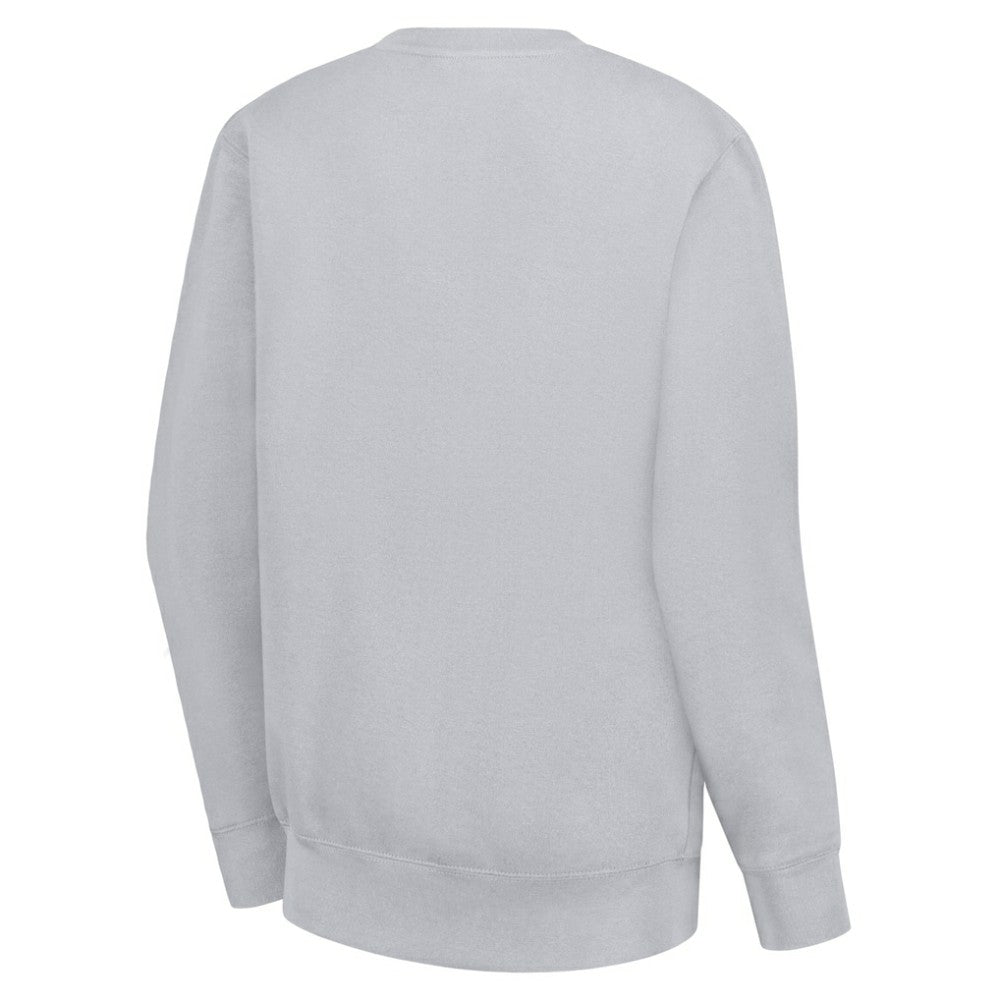 Detroit Red Wings G-III 4Her by Carl Banks Women's Team Logo Tri-Blend Fleece Pullover Sweatshirt - Heather Gray Sweatshirts