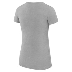 Tampa Bay Lightning G-III 4Her by Carl Banks Women's Super-Slim Fit Lightweight Team Logo Graphic T-Shirt - Heather Gray T-shirts