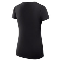 Colorado Avalanche G-III 4Her by Carl Banks Women's Super-Slim Fit Lightweight Team Logo Graphic V-Neck T-Shirt - Black T-shirts