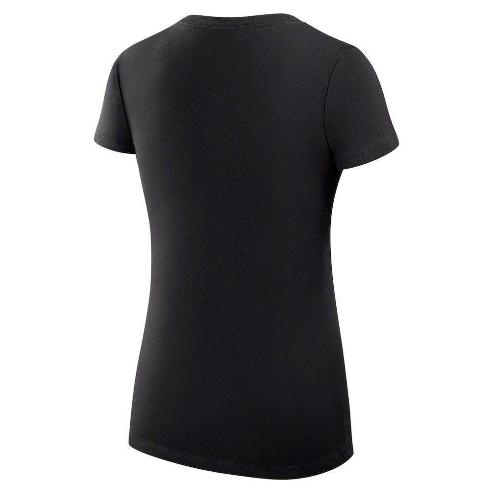 Philadelphia Flyers G-III 4Her by Carl Banks Women's Super-Slim Fit Lightweight Team Logo Graphic V-Neck T-Shirt - Black T-shirts