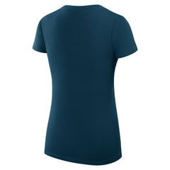 Washington Capitals G-III 4Her by Carl Banks Women's Super-Slim Fit Lightweight Team Logo Graphic V-Neck T-Shirt - Navy T-shirts