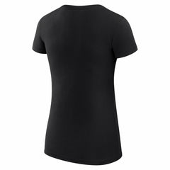 Milwaukee Bucks G-III 4Her by Carl Banks Women's Super-Slim Fit Lightweight Team Logo T-Shirt - Black cheap