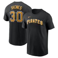 Paul Skenes Pittsburgh Pirates Fuse Name & Number T-Shirt Black