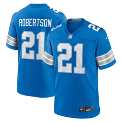 Amik Robertson Detroit Lions Game Jersey - Blue online