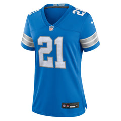 Amik Robertson Detroit Lions Women's Team Game Jersey - Blue for sale
