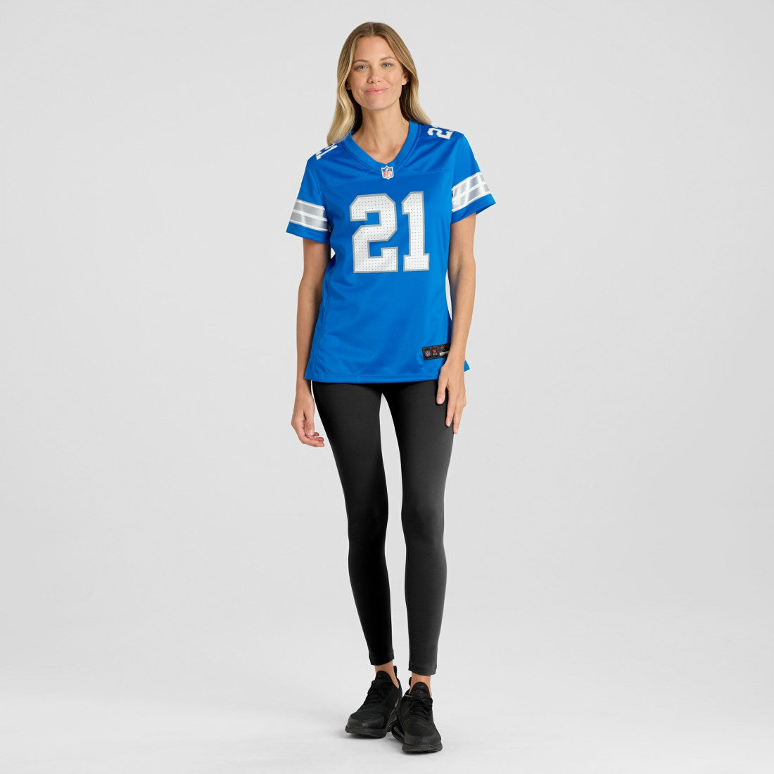 Amik Robertson Detroit Lions Women's Team Game Jersey - Blue for sale