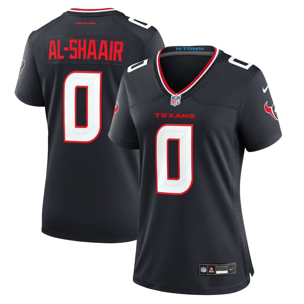 Azeez Al-Shaair Houston Texans Women's Team Game Jersey - Navy for sale