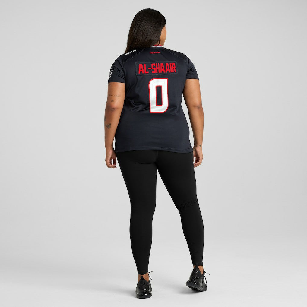 Azeez Al-Shaair Houston Texans Women's Team Game Jersey - Navy for sale