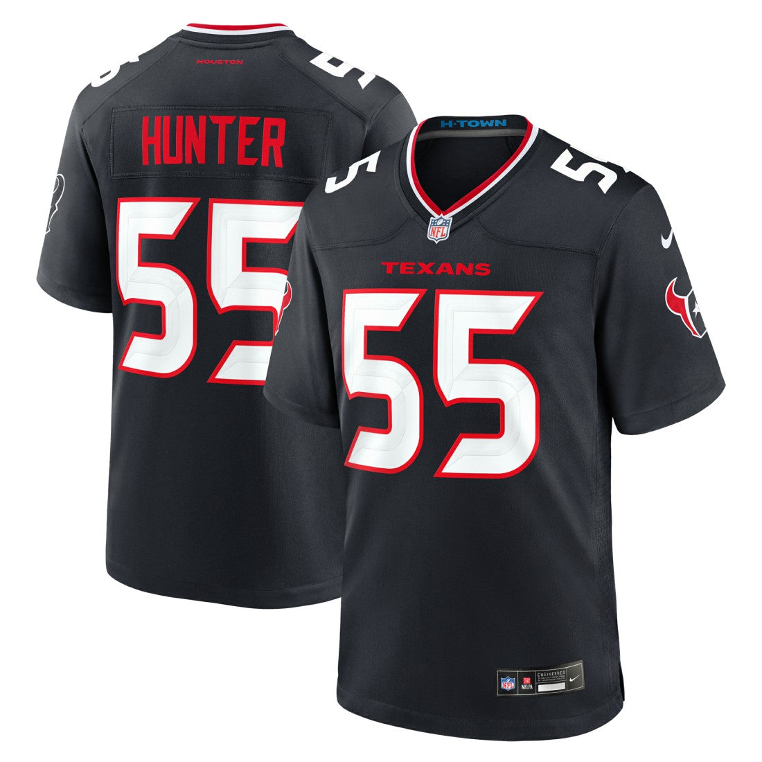 Danielle Hunter Houston Texans Team Game Jersey - Navy online