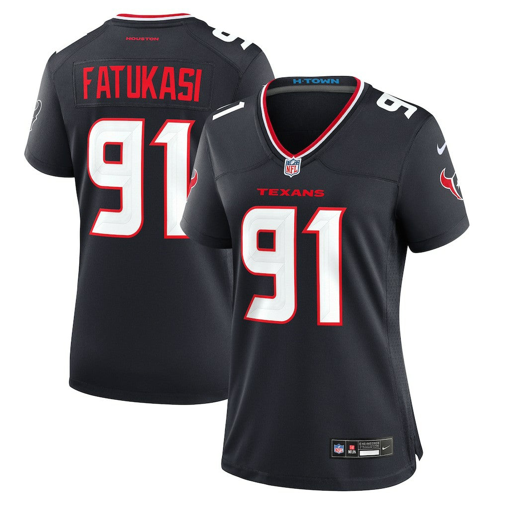 Folorunso Fatukasi Houston Texans Women's Team Game Jersey - Navy cheap