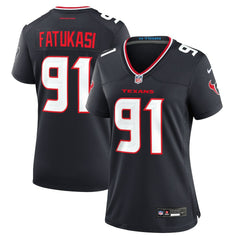 Folorunso Fatukasi Houston Texans Women's Team Game Jersey - Navy cheap