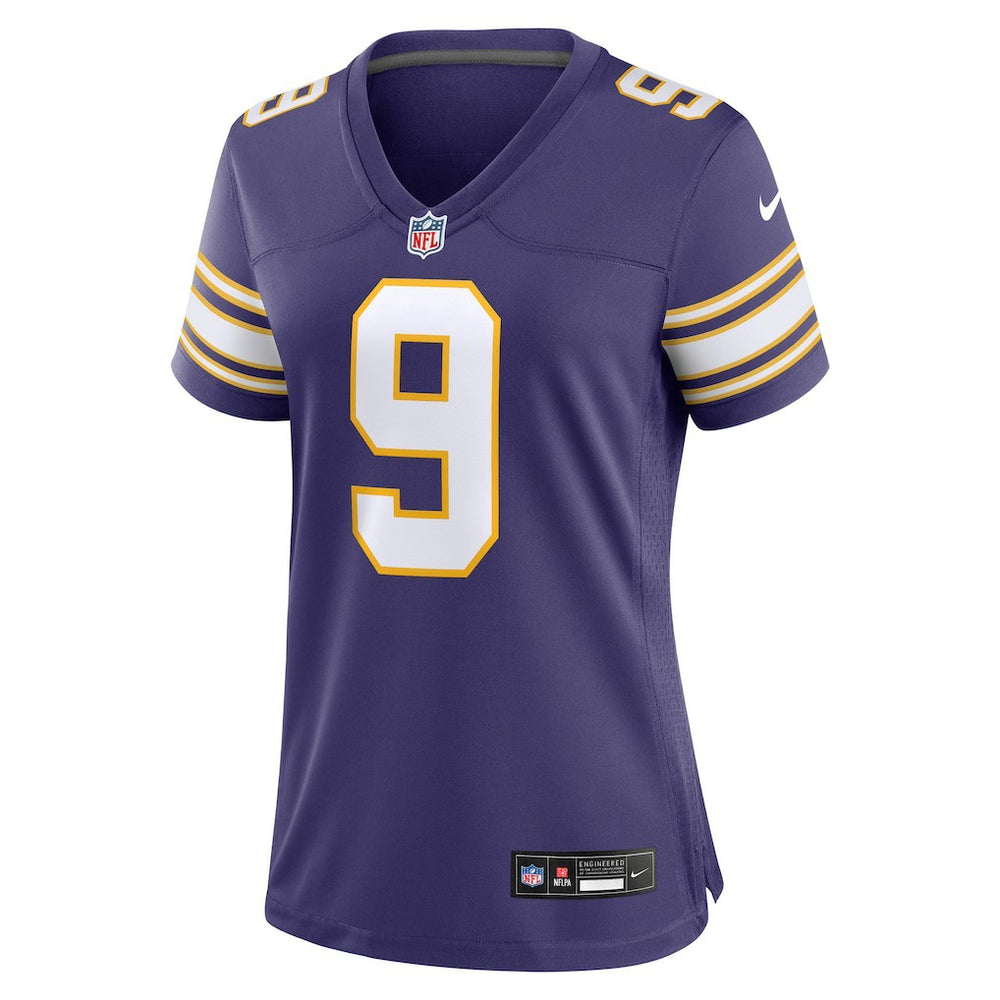 J.J. McCarthy Minnesota Vikings Women's 2nd Alternate Player Game Jersey - Purple cheap