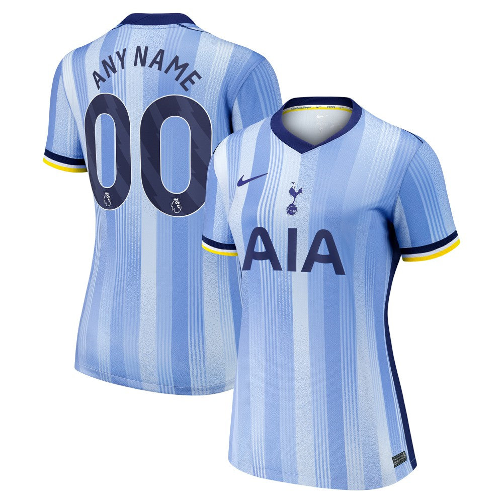 Tottenham Hotspur Women's 2024/25 Away Replica Custom Jersey - Blue for sale