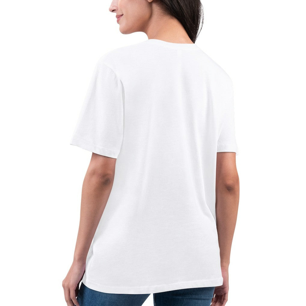 Houston Texans G-III 4Her by Carl Banks Women's Super-Slim Fit Lightweight H-Town T-Shirt - White sale