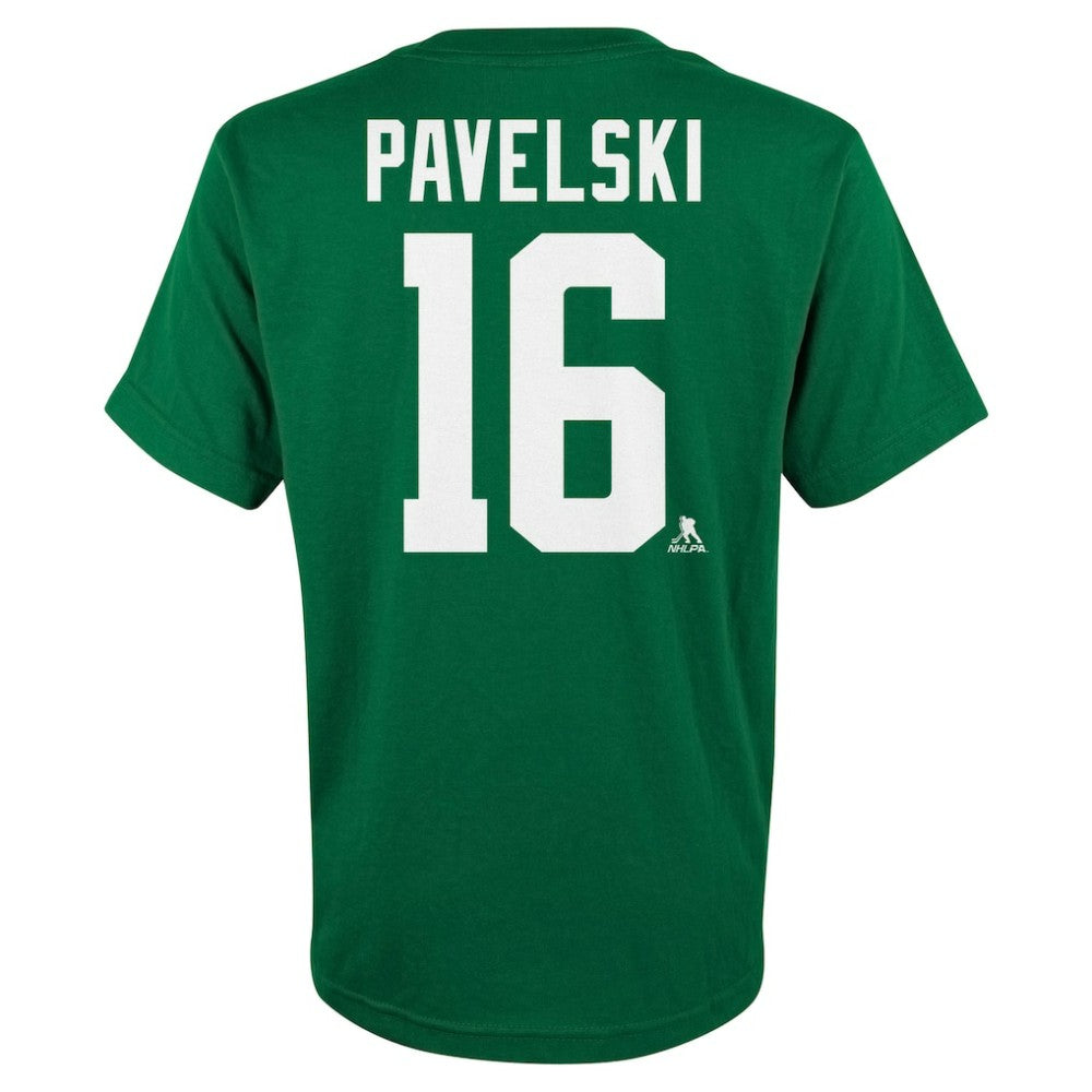 Joe Pavelski Dallas Stars Youth Player Name & Number T-Shirt - Kelly Green T-shirts