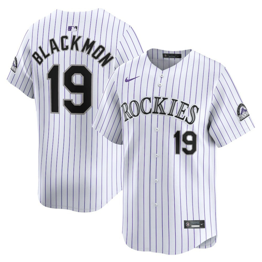 Charlie Blackmon Colorado Rockies Youth Home Limited Player Jersey White