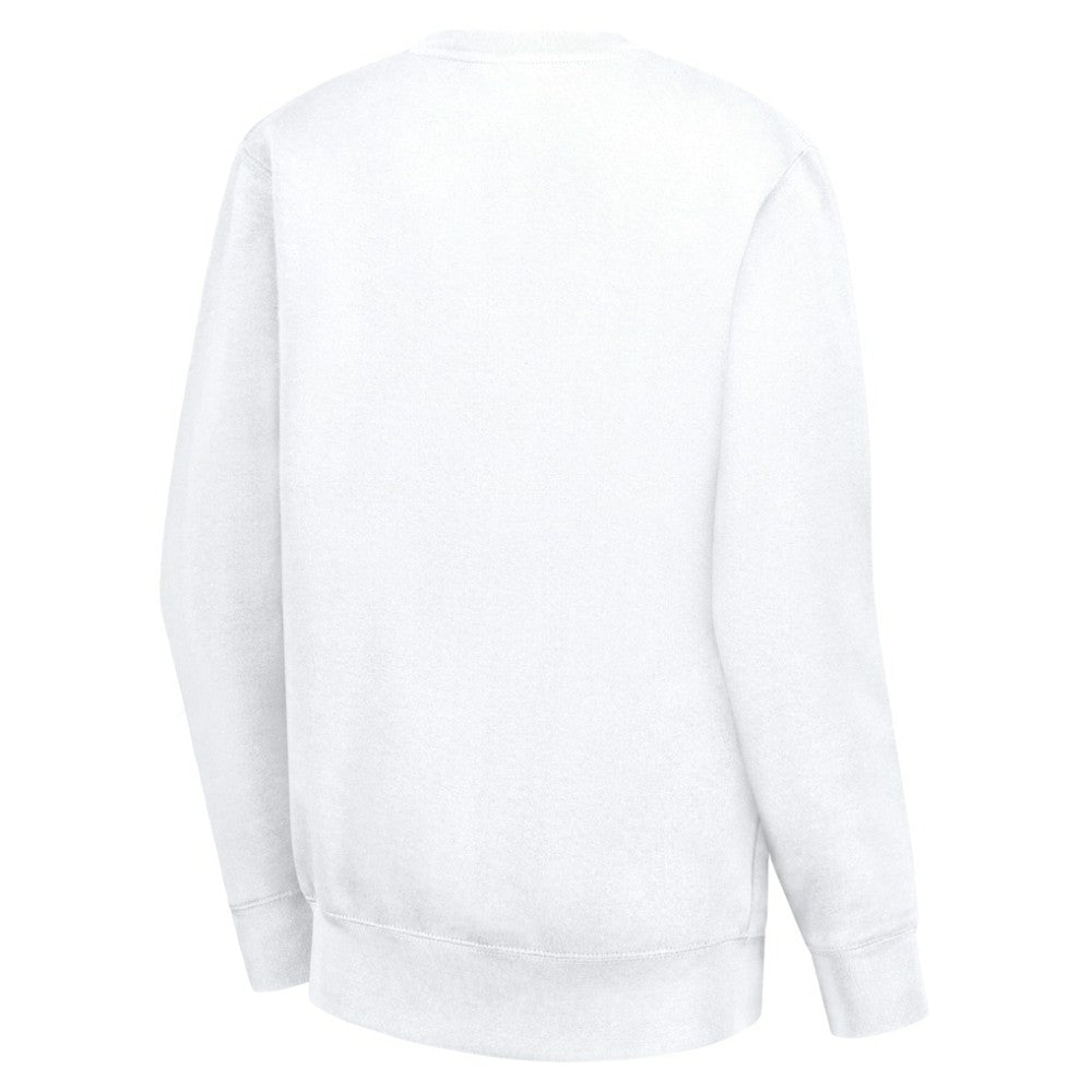 Vegas Golden Knights G-III 4Her by Carl Banks Women's Collage Graphic Fleece Long Sleeve Pullover Sweatshirt - White Sweatshirts