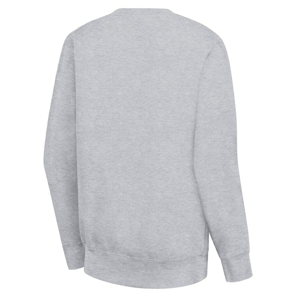 Detroit Red Wings G-III 4Her by Carl Banks Women's Collage Graphic Fleece Long Sleeve Pullover Sweatshirt - Heather Gray Sweatshirts