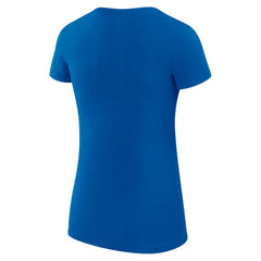 St. Louis Blues G-III 4Her by Carl Banks Women's Super-Slim Fit Lightweight Collage Team Graphic T-Shirt - Blue T-shirts