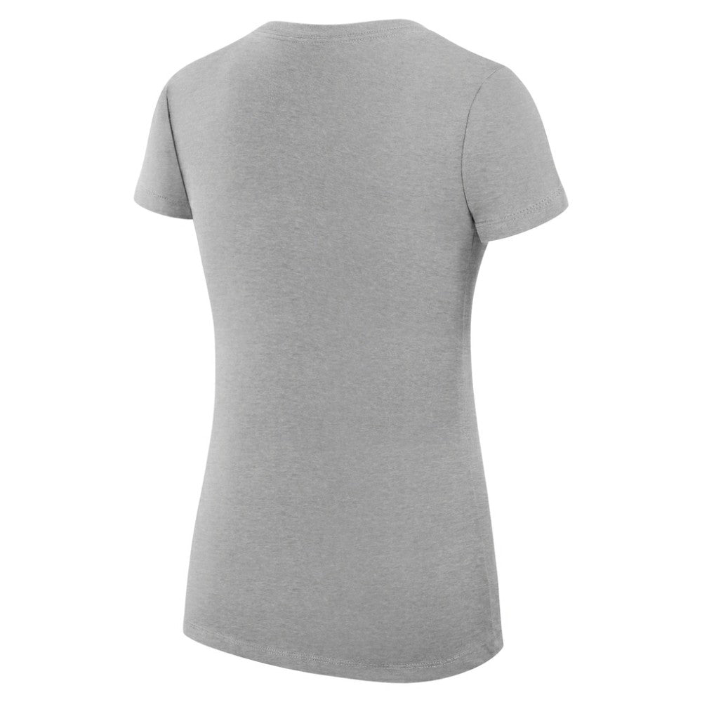 Dallas Stars G-III 4Her by Carl Banks Women's Super-Slim Fit Lightweight Collage Team Graphic T-Shirt - Heather Gray T-shirts