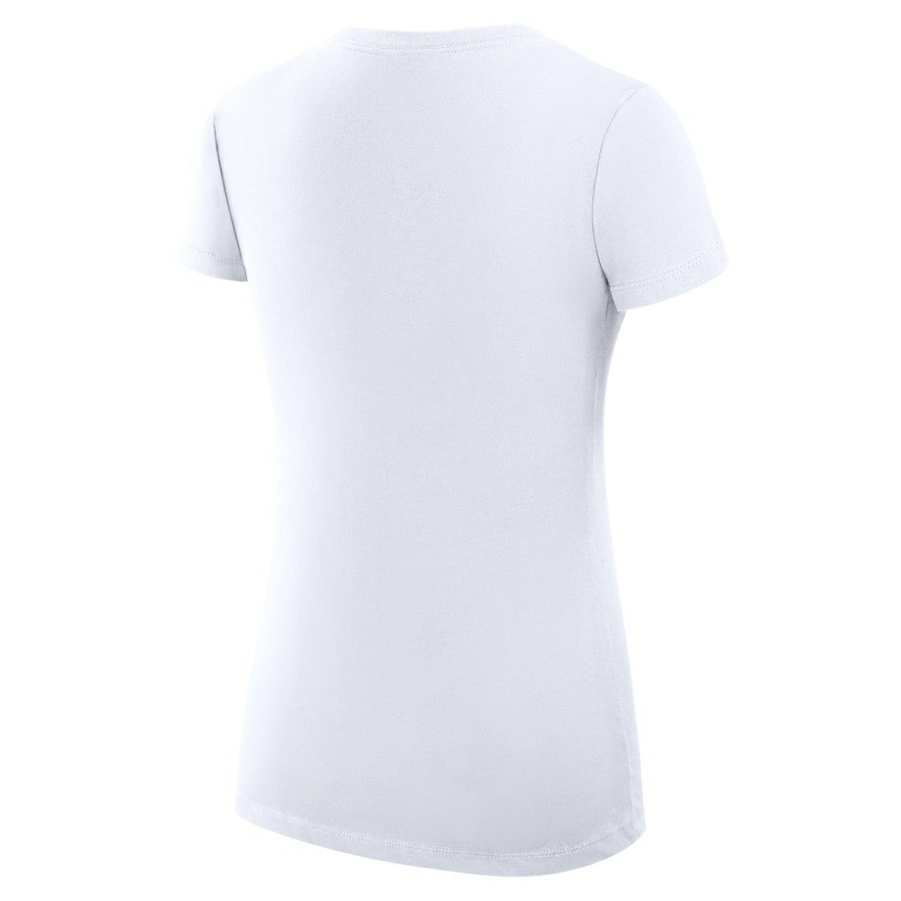 Los Angeles Kings G-III 4Her by Carl Banks Women's Super-Slim Fit Lightweight Collage Team Graphic T-Shirt - White T-shirts