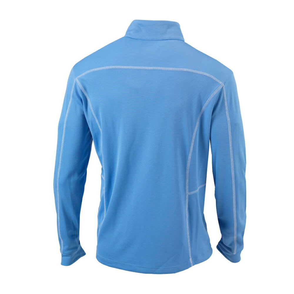Los Angeles Dodgers Cooperstown Collection Omni-Wick Shotgun Quarter-Zip Top Light Blue