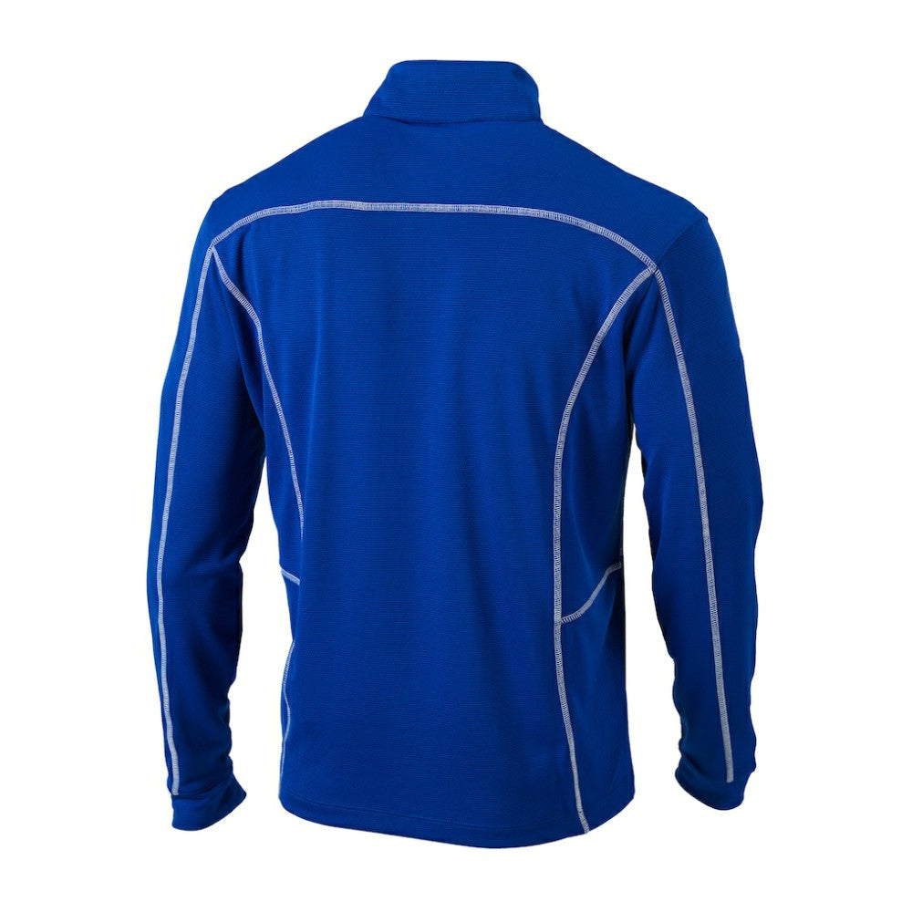 Milwaukee Brewers Cooperstown Collection Omni-Wick Shotgun Quarter-Zip Top Royal