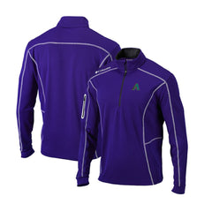 Arizona Diamondbacks Cooperstown Collection Omni-Wick Shotgun Quarter-Zip Top Purple