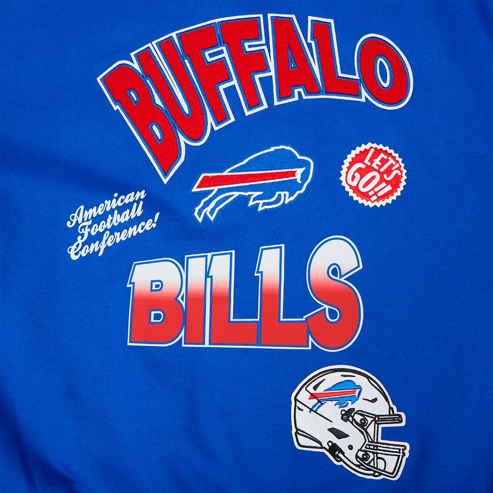 Buffalo Bills Pro Standard Turn It Up Drop Shoulder Pullover Sweatshirt - Royal for sale