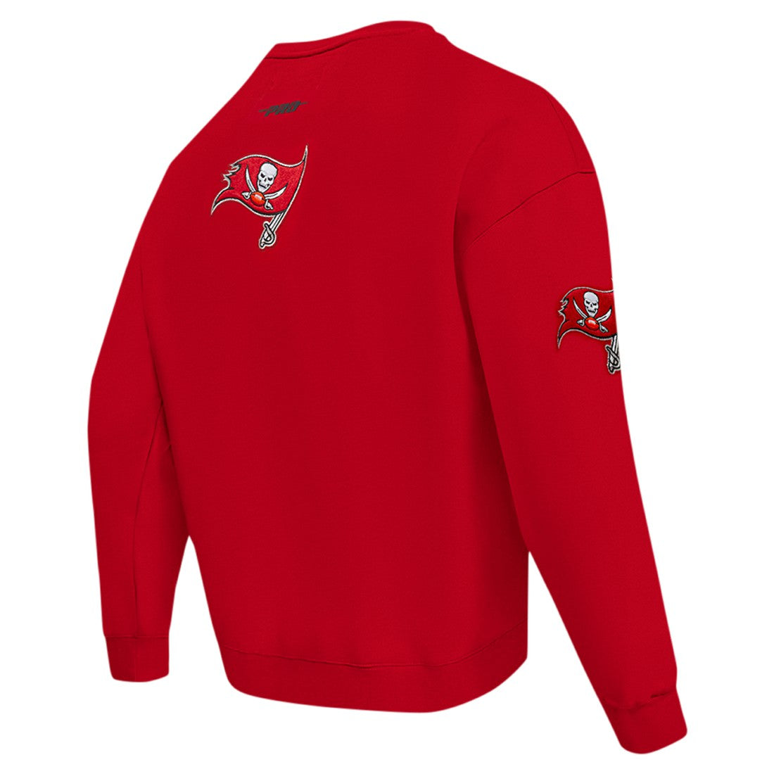 Tampa Bay Buccaneers Pro Standard Turn It Up Drop Shoulder Pullover Sweatshirt - Red on sale
