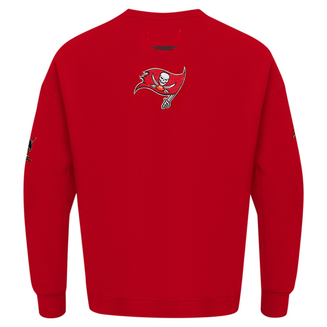 Tampa Bay Buccaneers Pro Standard Turn It Up Drop Shoulder Pullover Sweatshirt - Red on sale