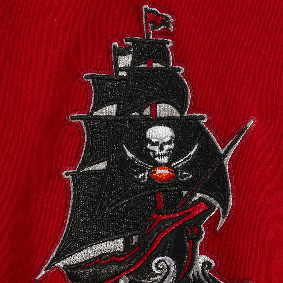 Tampa Bay Buccaneers Pro Standard Turn It Up Drop Shoulder Pullover Sweatshirt - Red on sale