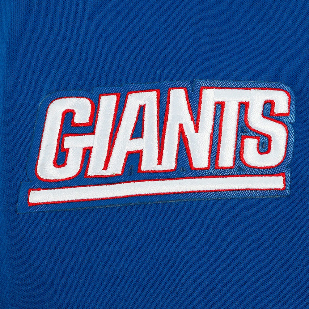 New York Giants Pro Standard Turn It Up Drop Shoulder Pullover Sweatshirt - Royal on sale