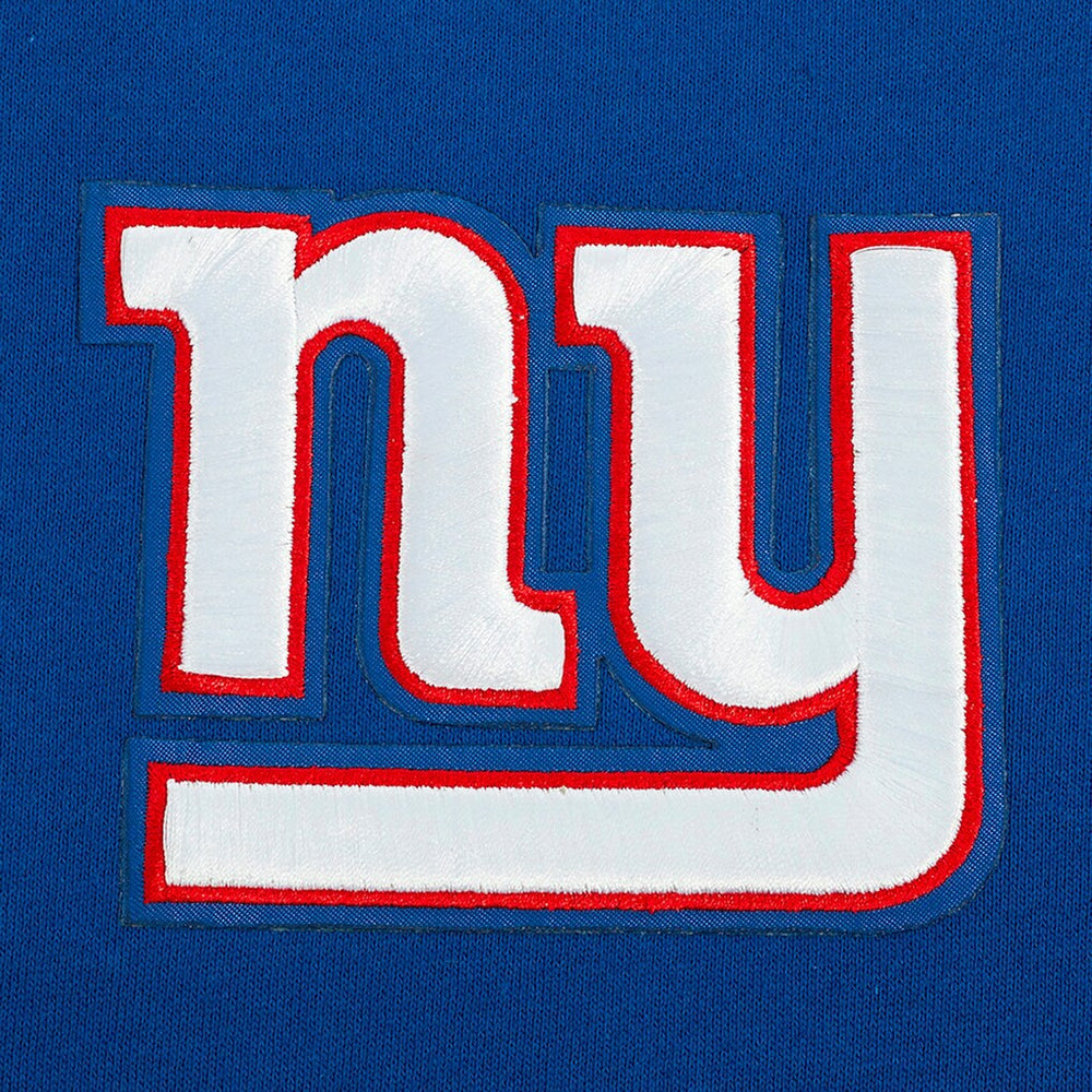 New York Giants Pro Standard Turn It Up Drop Shoulder Pullover Sweatshirt - Royal on sale