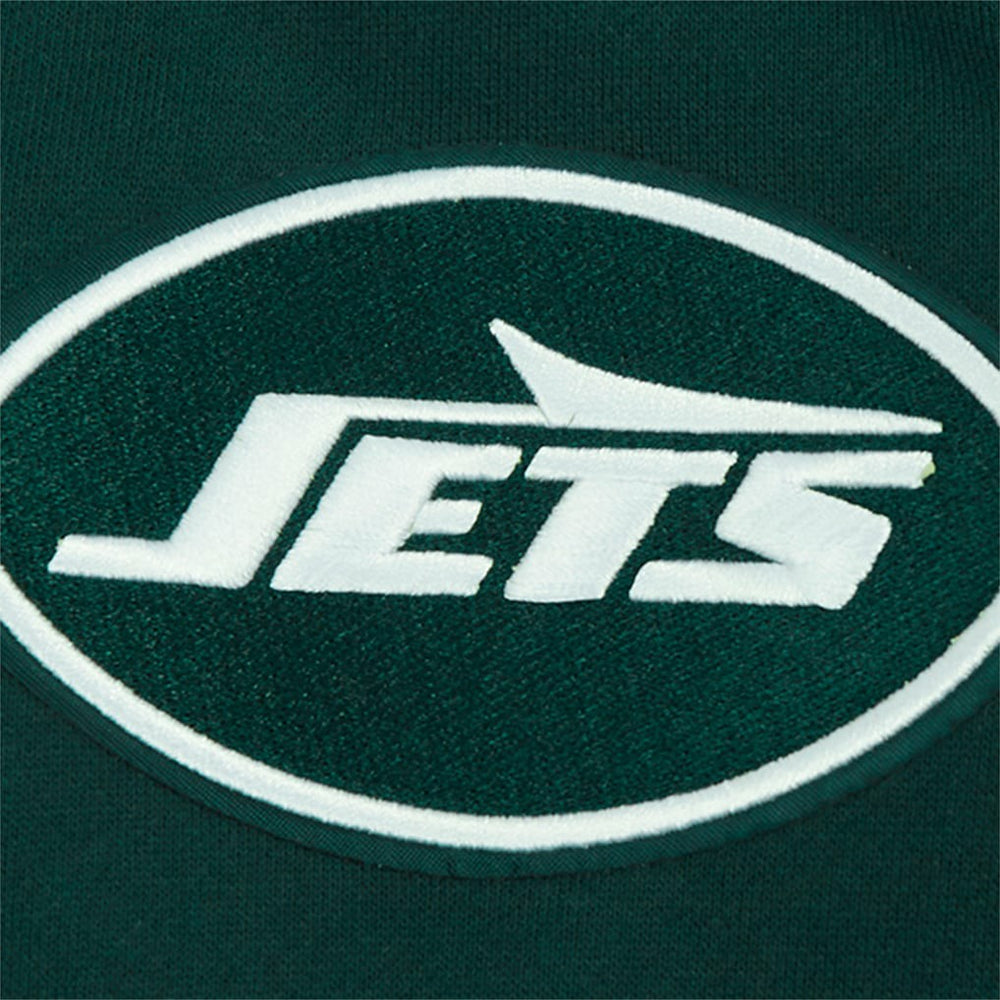 New York Jets Pro Standard Turn It Up Drop Shoulder Pullover Sweatshirt - Green discount
