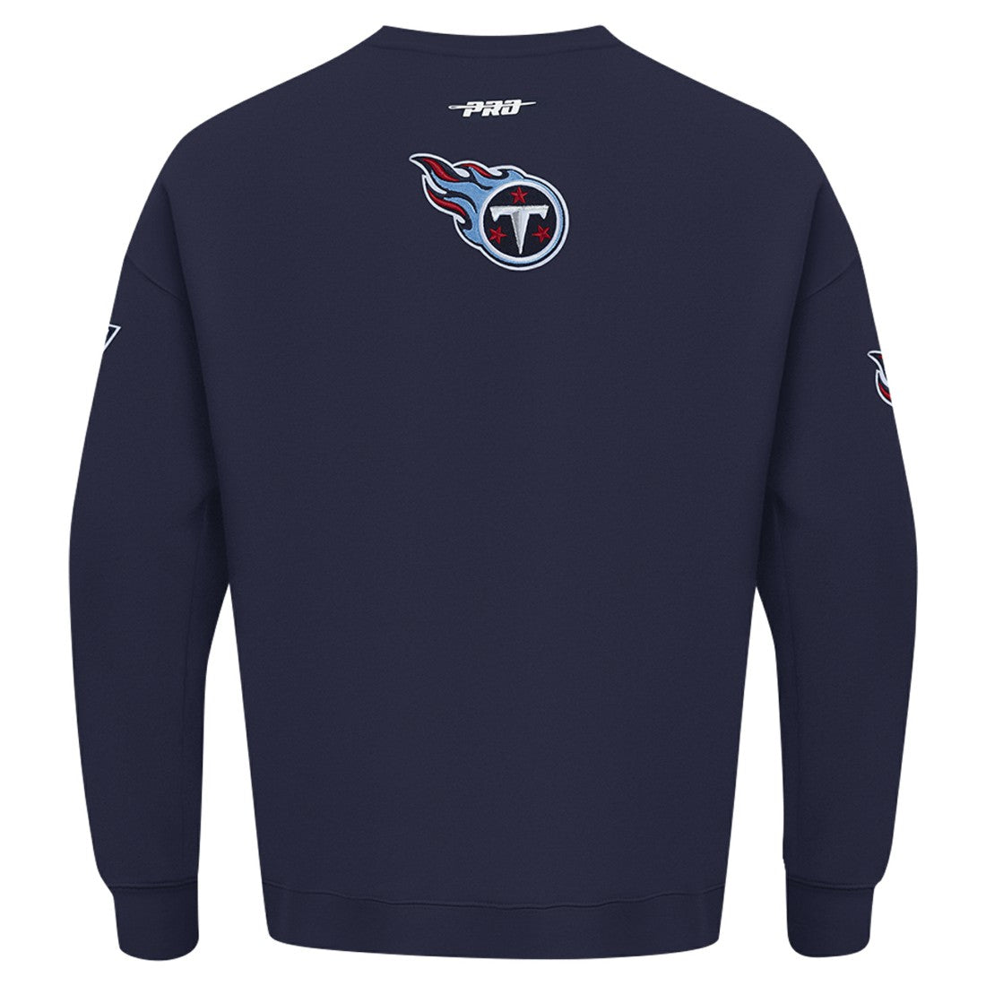 Tennessee Titans Pro Standard Turn It Up Drop Shoulder Pullover Sweatshirt - Navy discount